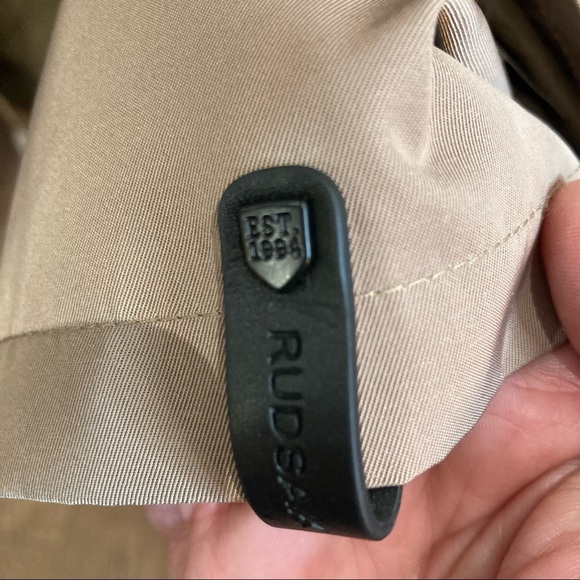 RUDSAK Sz XXL Trench Coat With Puffer Coat Removable Insert Collar NWT - Picture 8 of 16